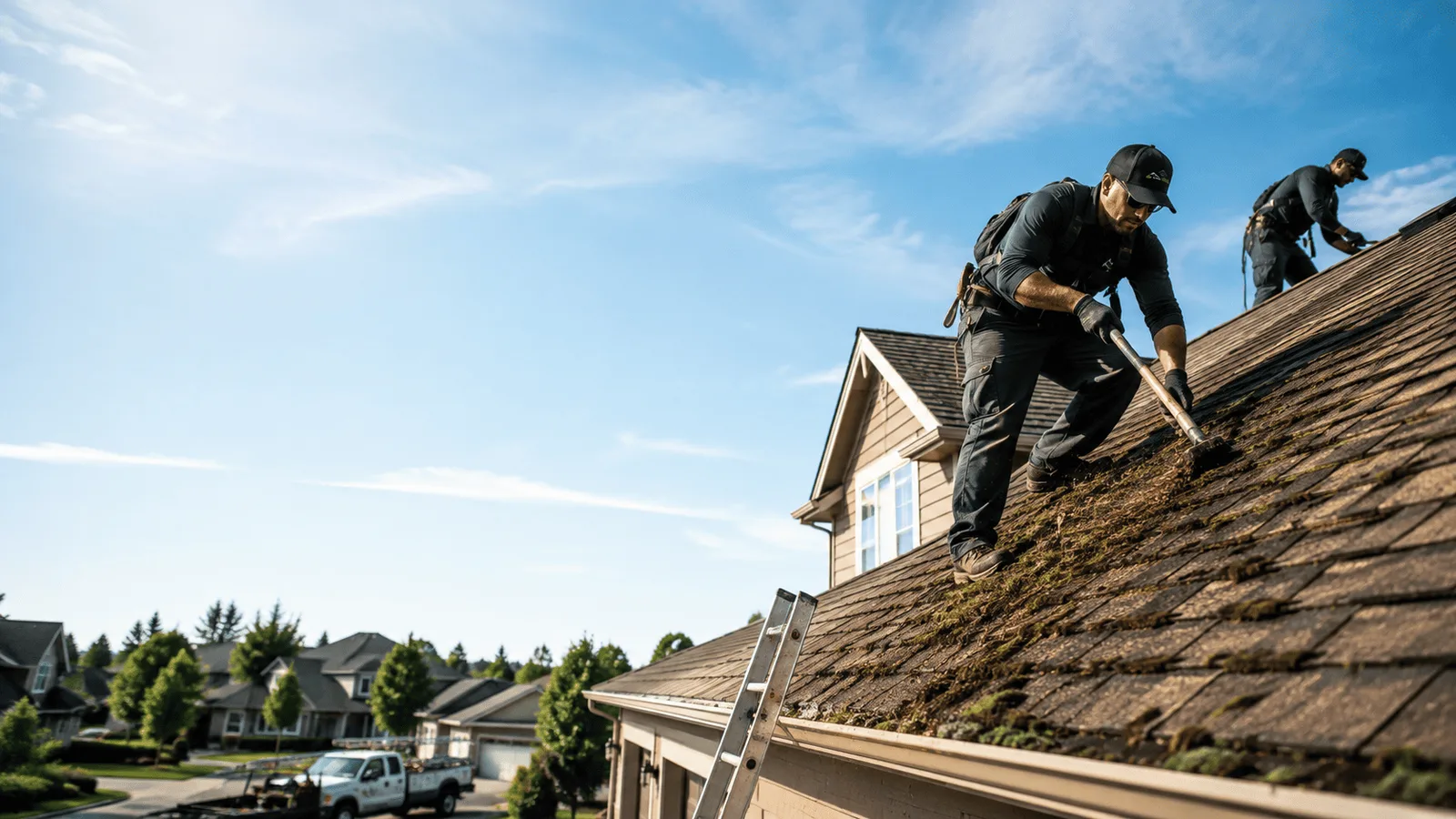 Roof Moss Removal in Bonne Terre, MO near me